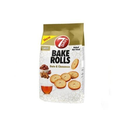 7 Days Baked rolls date & Cinnamon not fried