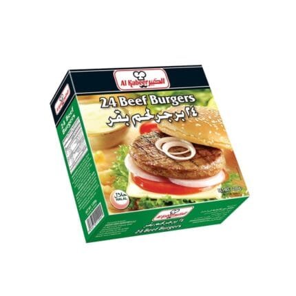 Al Kabeer Beef Burger With Onion 1200g