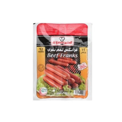 Al Kabeer Beef Franks 454g