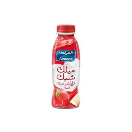 Al Marai Strawberry Milkshake 340ml