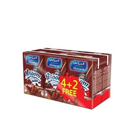 Al Marai UHT Nijoom Milk Chocolate 6X150ml