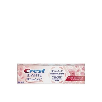 Crest 3D White Whitelock Micropolishers Toothpaste with Rose Extract and Mineral Salt 88 ml​