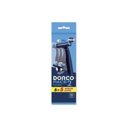 Dorco Pace2 Men Disposable Razor 5+5