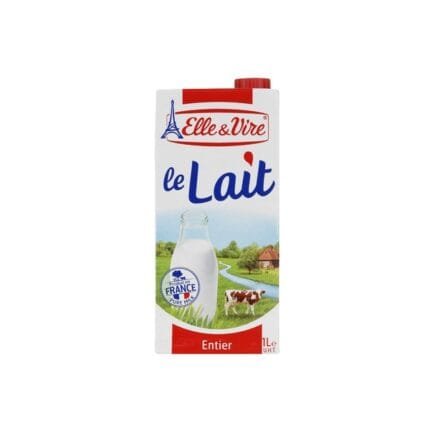 Elle & Vire Le Lait Entier UHT Red 1ltr