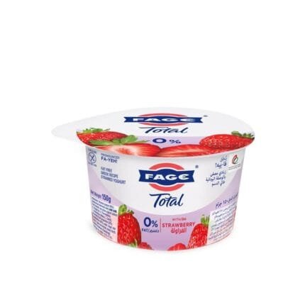 Fage Total Yoghurt With Strawberry 0% Fat 150g