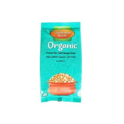 Goodness Food Organic Chana Dal 500g