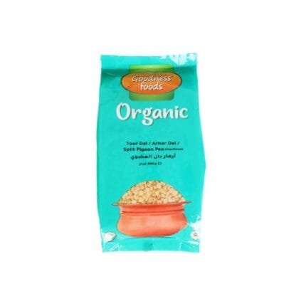 Goodness Food Organic Toor Dal 500g