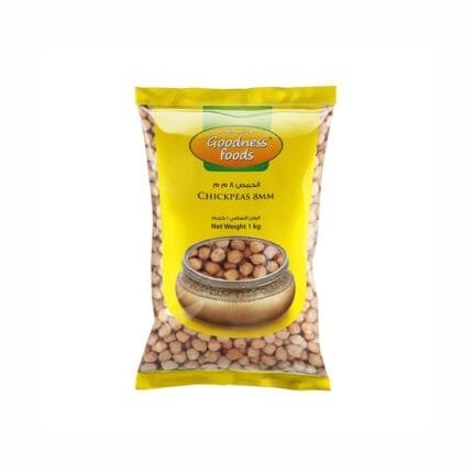 Goodness Foods Chickpeas 8mm 1kg