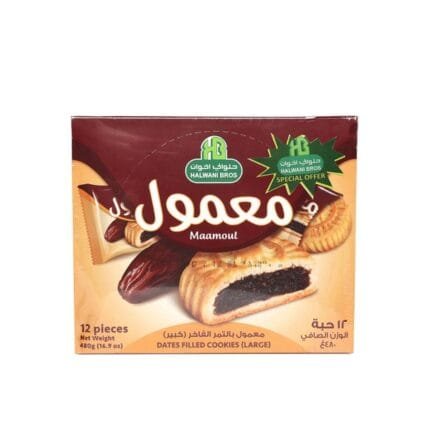 Halwani Maamoul Original With Dates 12X40g