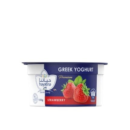 Hayatna Grek Yoghurt Strawbery 150g