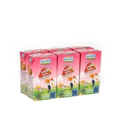 Lacnor Junior Strawberry Flavoured Milk 8 X 125ml