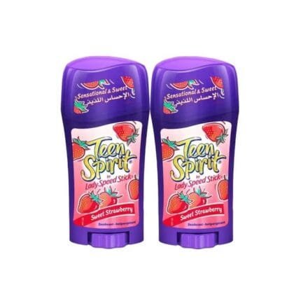 Lady Speed Stick Teen Spirit Strawberry 2pack