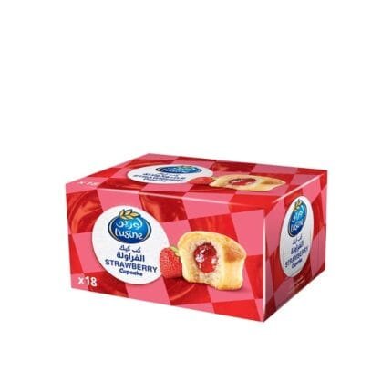 Lusine Strawberry Cup Cake 540g