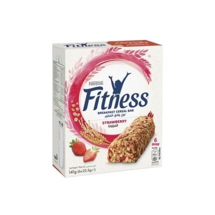 Nestle Fitness Straw Cereal Bar 6 Pk