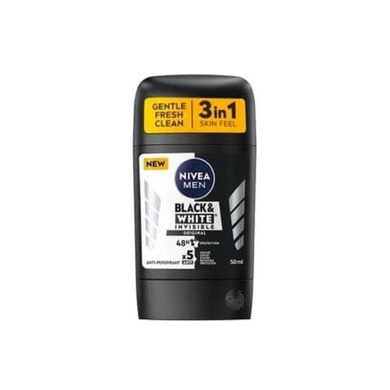 Nivea Men Deodorant Stick Black & White Invisible 50ml