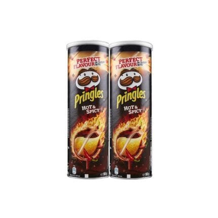 Pringles Hot & Spicy 165g Pack of 2