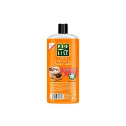 Pure Line Natural Whitening & Glow Shower Gel With Papaya & Yoghurt 500ml