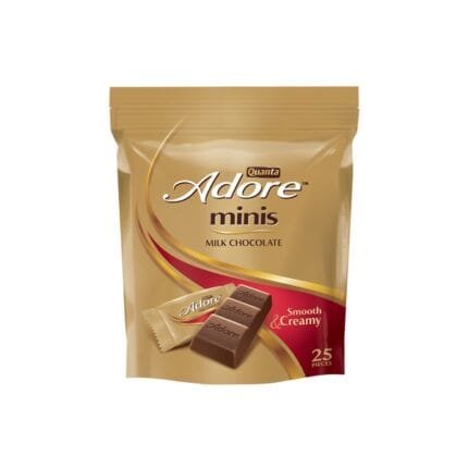 Quanta Ador Milk Chocolate Pouch 275g