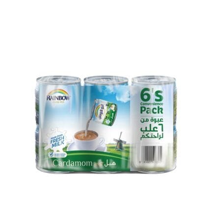Rainbow Cardamom Evaporated Milk 6X170g
