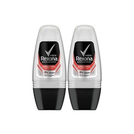 Rexona Men Anti Bacterial Deo Roll On 2X50ml