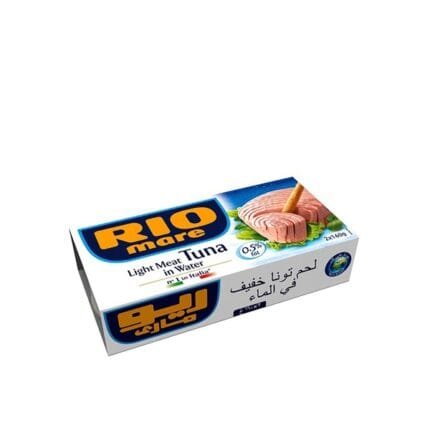 RIO MARE Light Meat Tuna In Water 160g Pack of 2