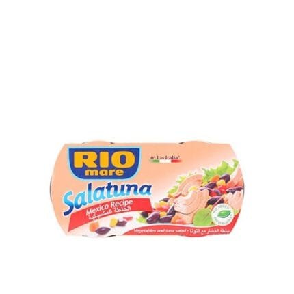 Rio mare salatuna canned tuna meat in mexican recipe 160gm pack of 2