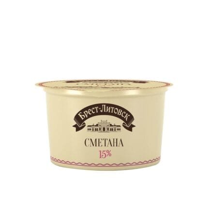 Savushkin Sour Cream 15% 180g