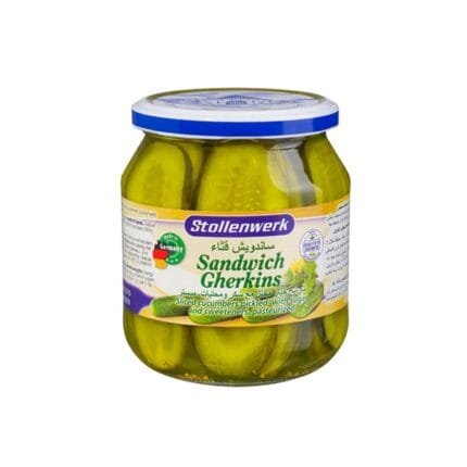 Stollenwerk Sandwich Gherkins 530g