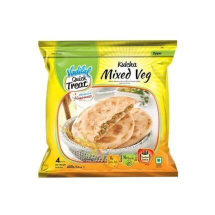 Vadilal Veg Stuffed Kulcha 4s 400g