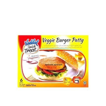 Vadilal Veggie Burger Patty 360Gm
