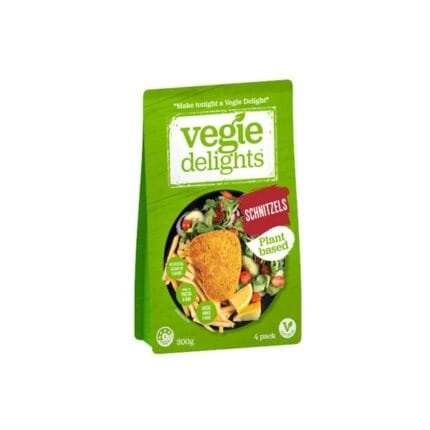 Vegie Delights Tender Crumbed Schnitzel Meat Free 300g