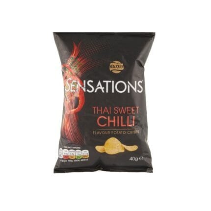Walker Senstn Thai Sweet Chilli 40g