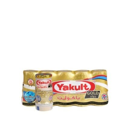 Yakult Cultured Milk Gold 80ml Pack of 5